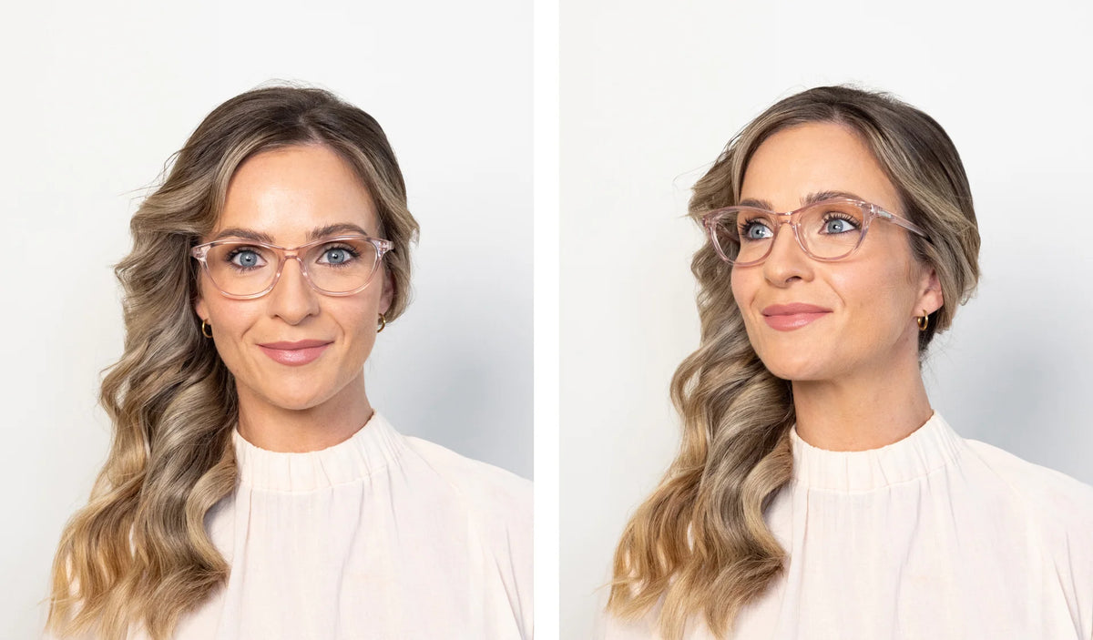 Vital Lucy Reading Glasses - Pink Frost