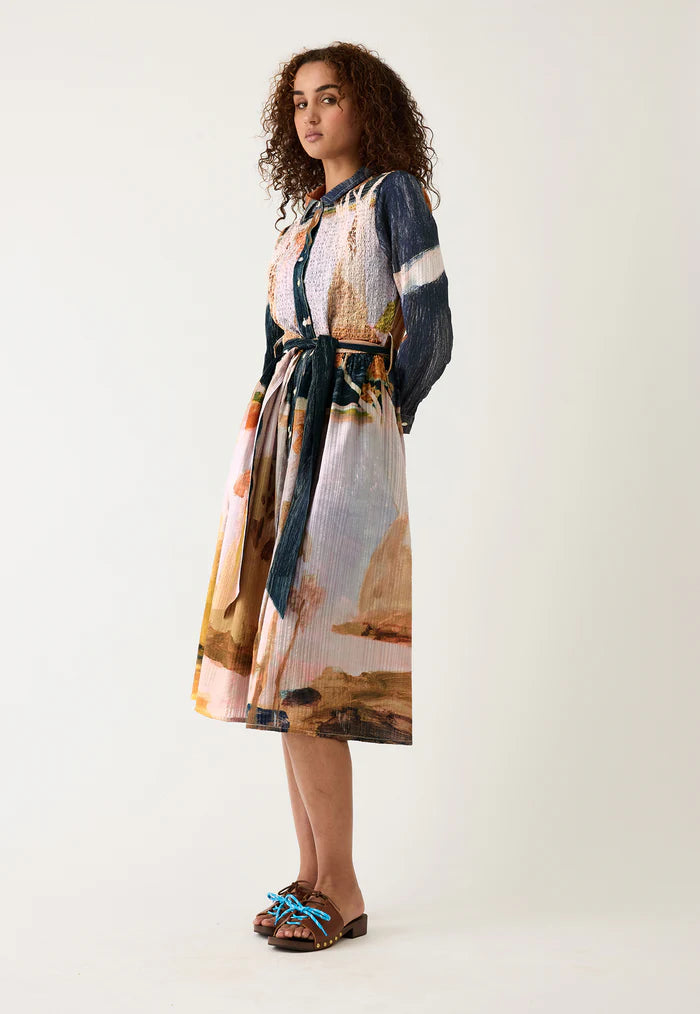 Nancybird Delphi Dress- Night Herons