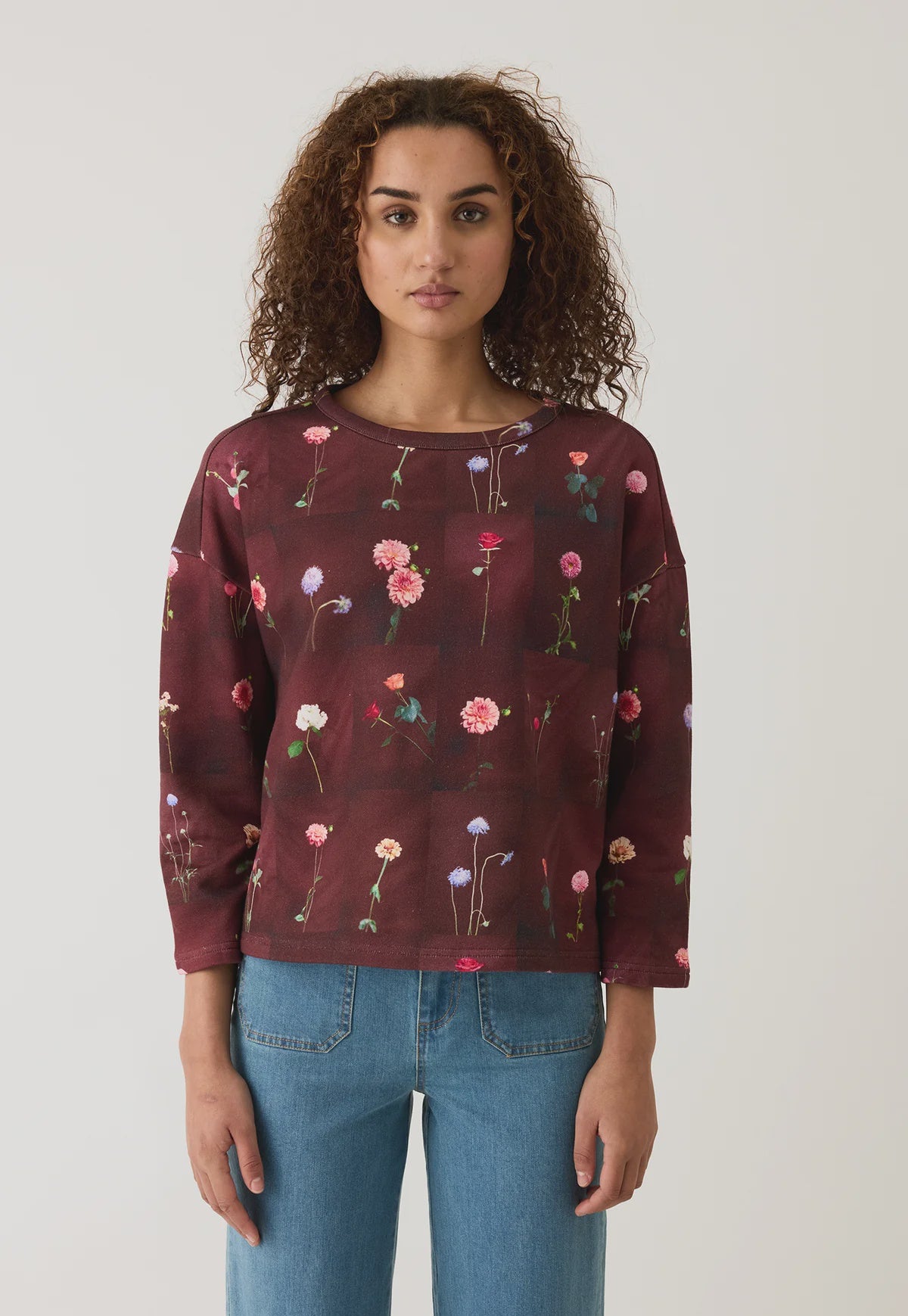 Nancybird Mina Sweater - Bloom