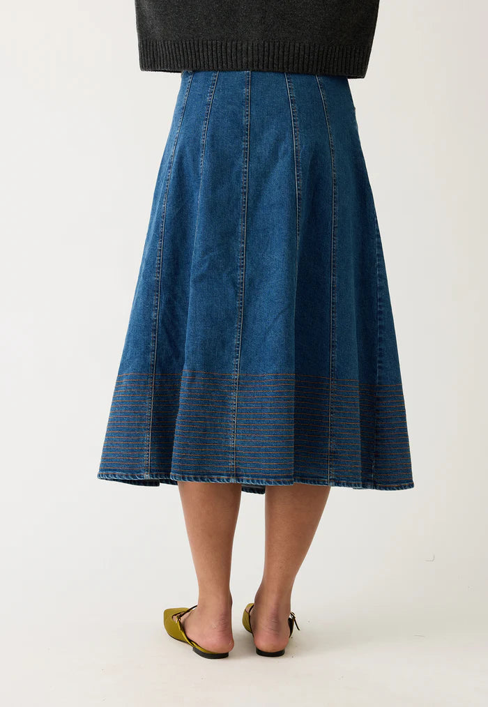 Nancybird Nina Skirt - Denim