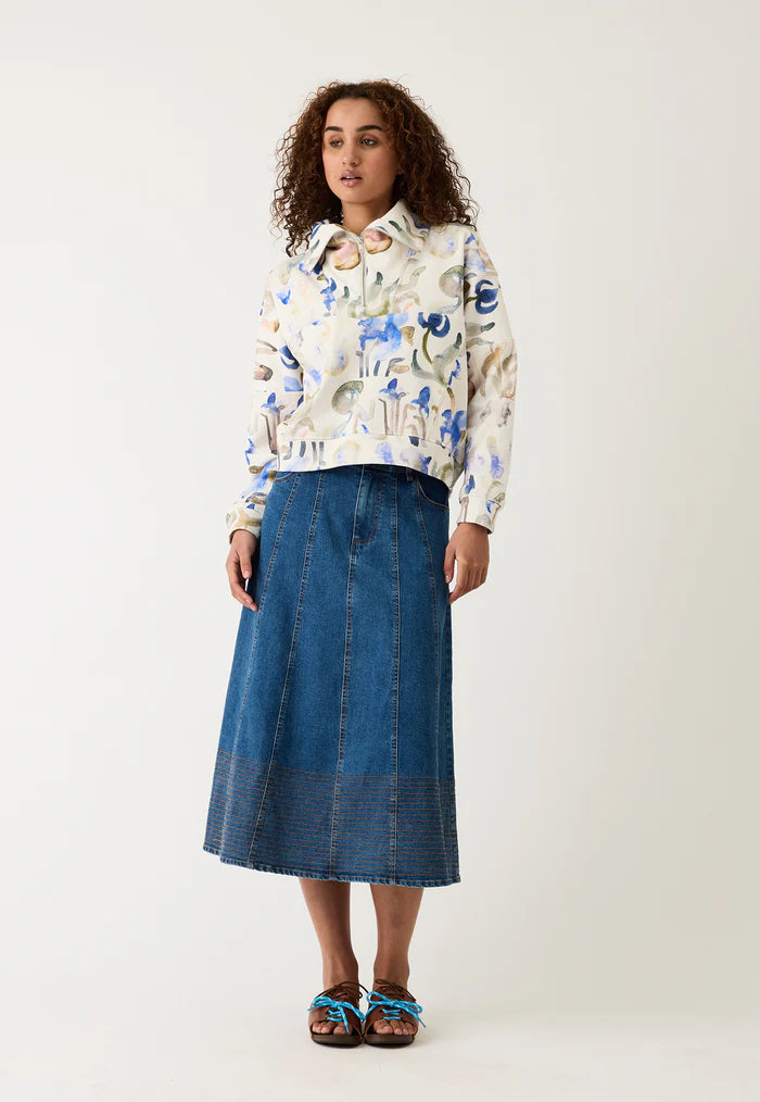 Nancybird Nina Skirt - Denim