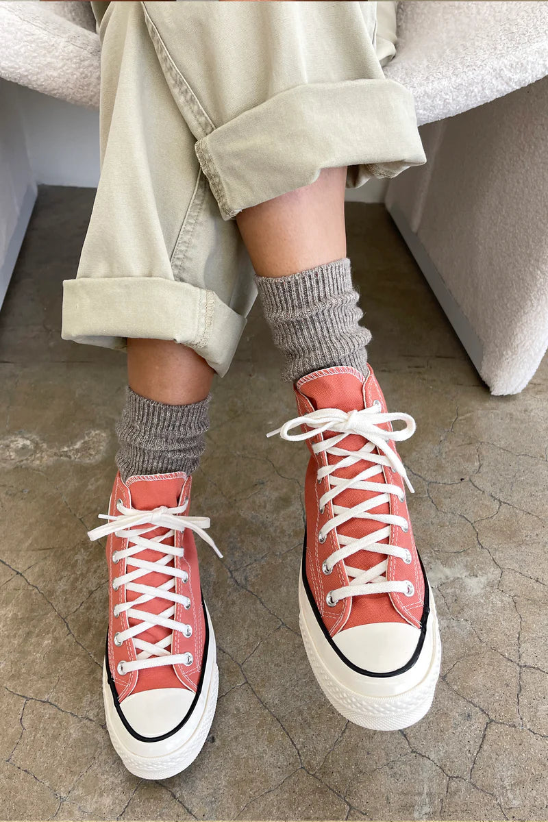 Le Bon Shoppe Winter Sparkle Socks - Nutmeg