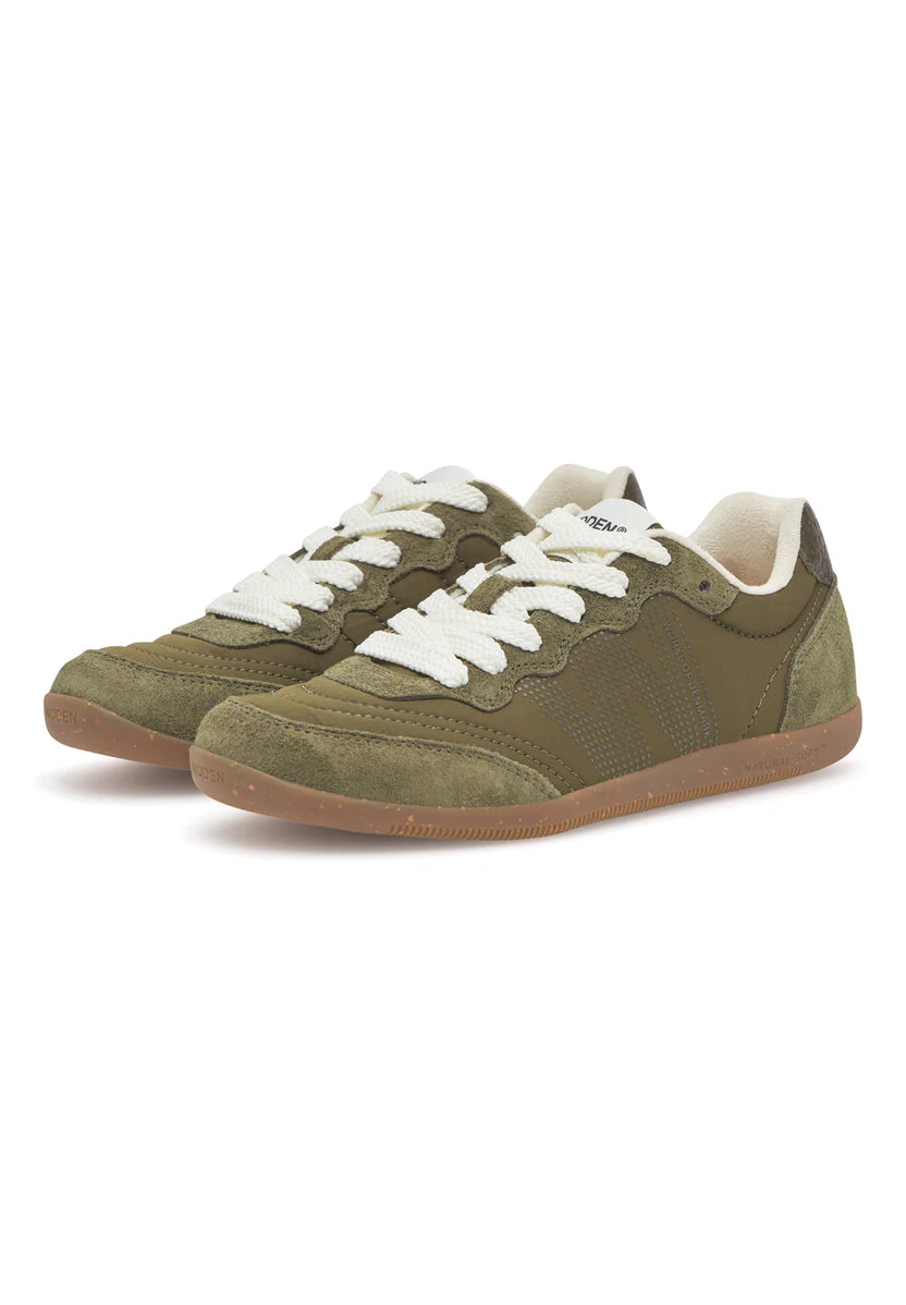 Woden Nanna Sneaker - Dark Olive
