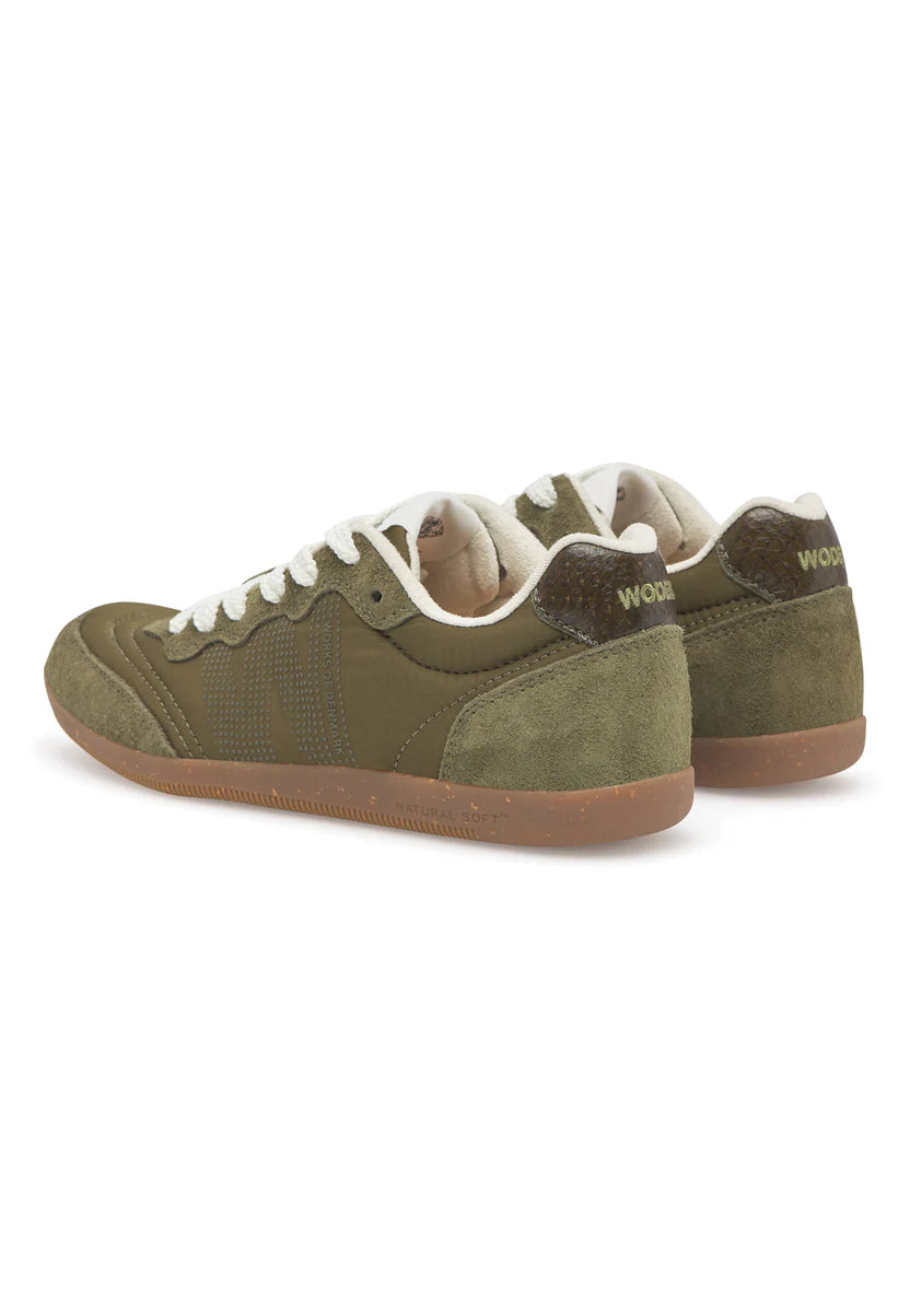 Woden Nanna Sneaker - Dark Olive