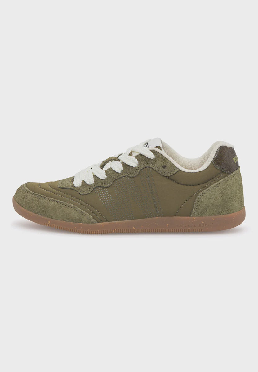 Woden Nanna Sneaker - Dark Olive