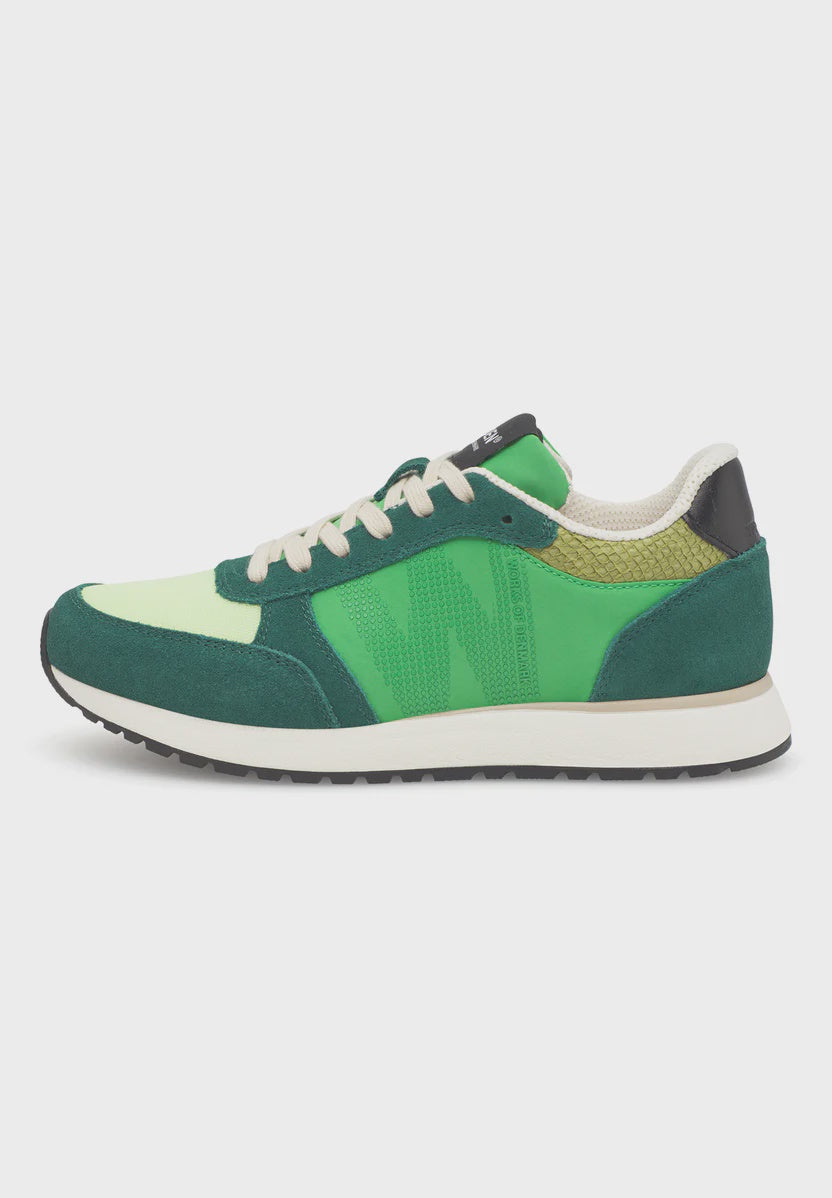 Woden Ronja Sneaker - Apple Green Multi