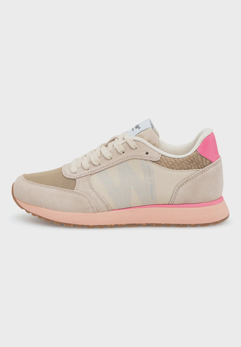 Woden Ronja Sneaker - Ivory/Blush