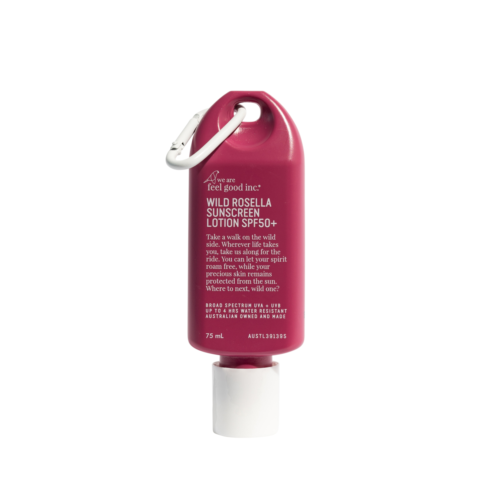 We Are Feel Good Wild Rosella Sunscreen SPF50+ 75ml