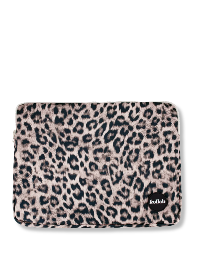 Kollab Laptop Case - Leopard