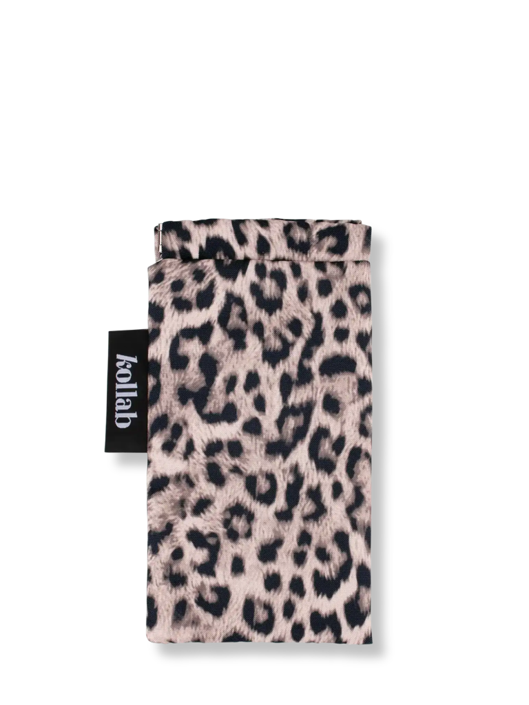 Kollab Glasses Case - Leopard