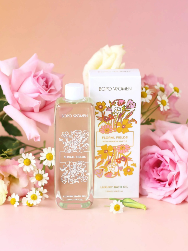 Bopo Women Floral Fields Luxury Bath Oil