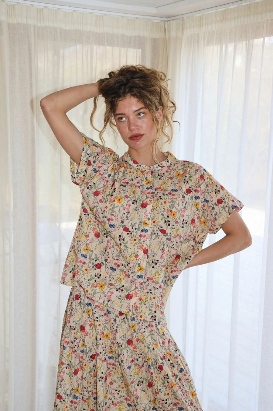 Lollys Laundry Mya Shirt - Flower Print