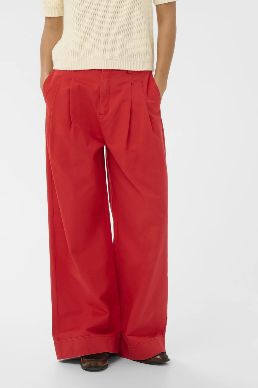 Saint Tropez Parker Pants - Valiant Poppy