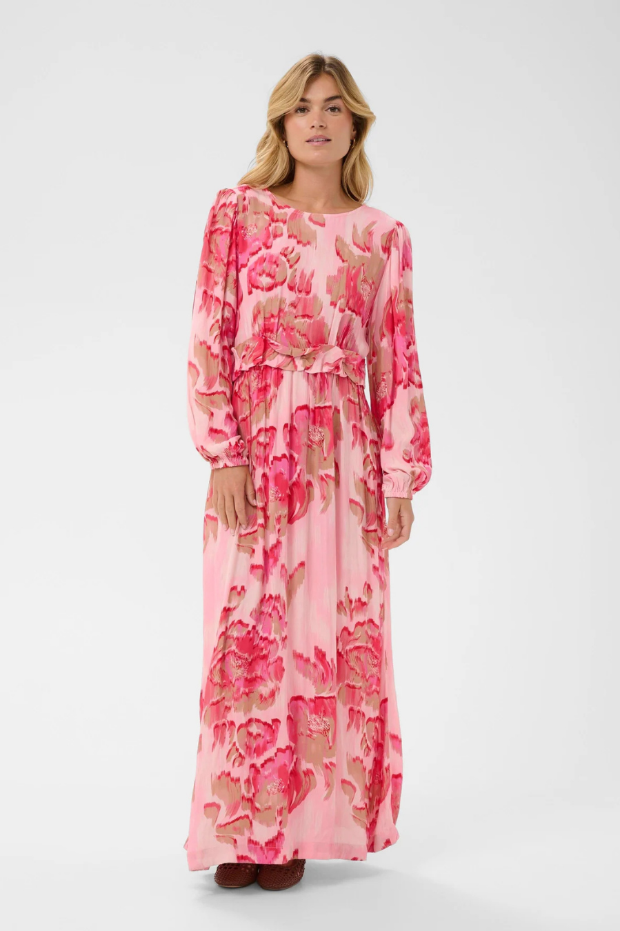 Saint Tropez Pollyana Dress - Poppy Shaded Flower