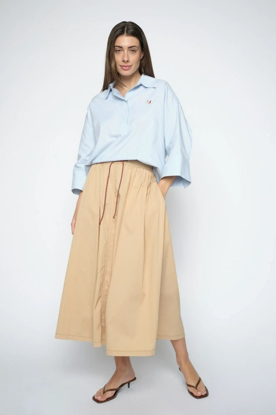 Mos Mosh Adine Tivo Skirt - Sesame