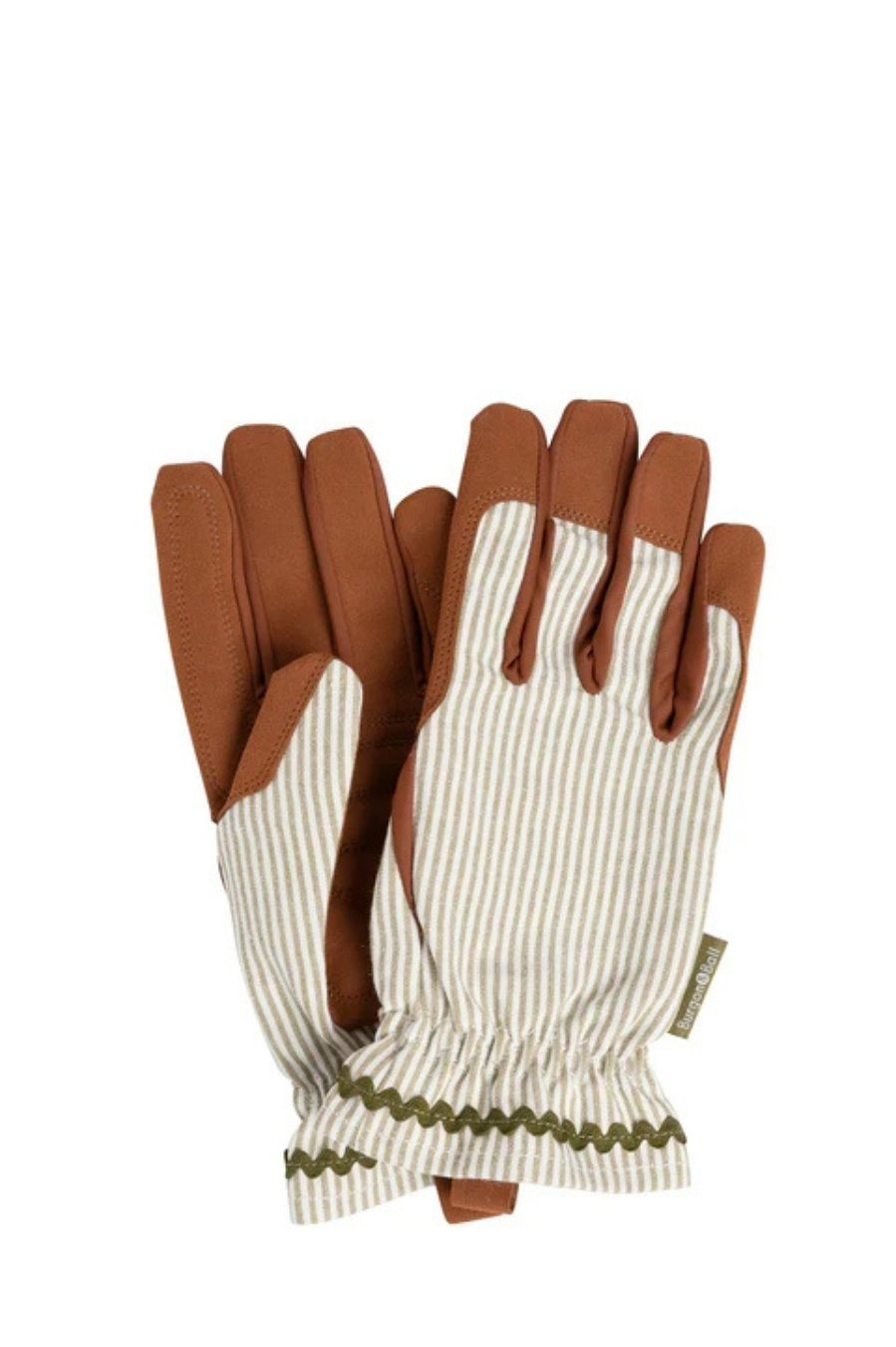 Burgon &amp; Ball Gardening Gloves - Olive Stripe