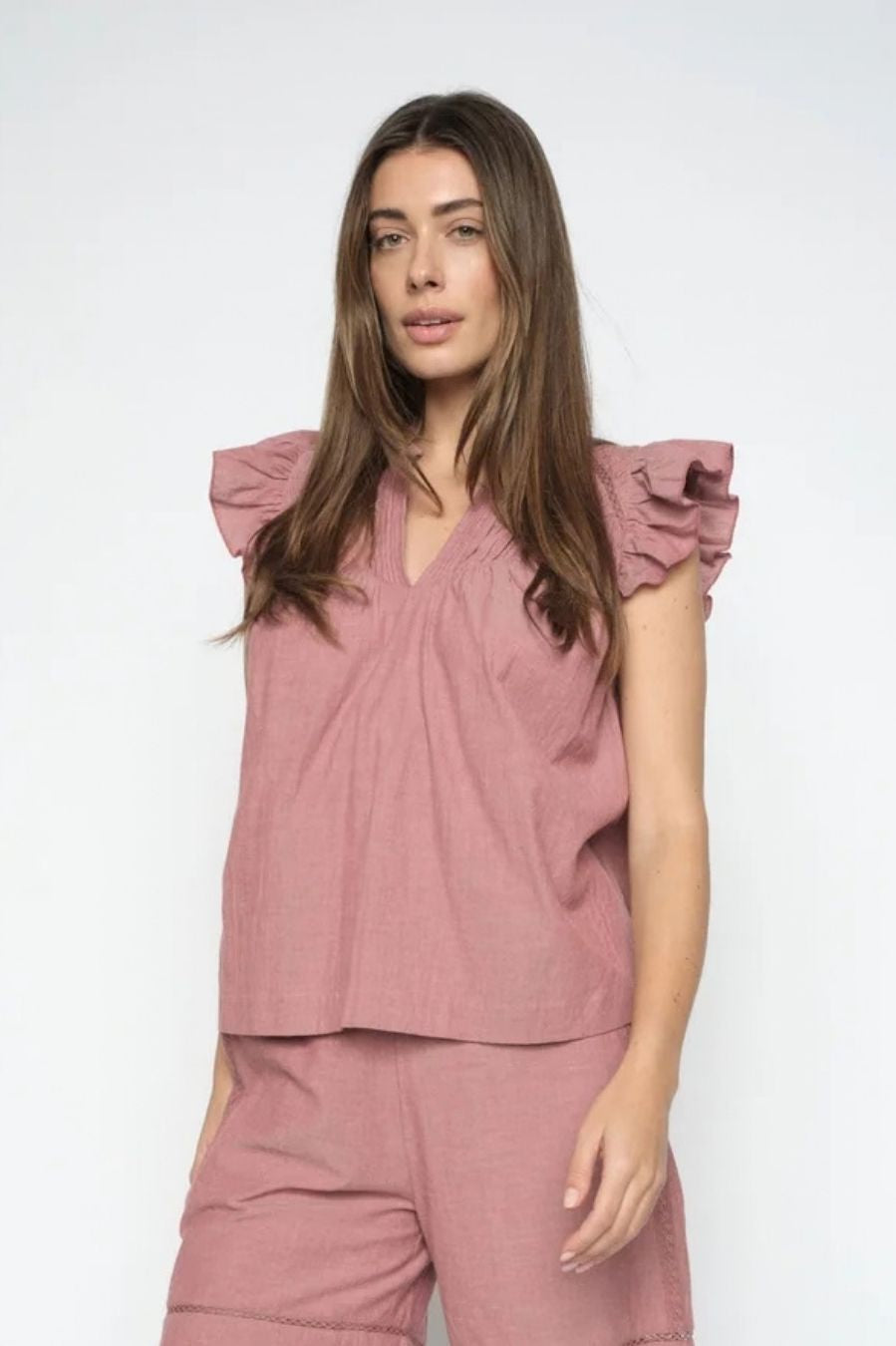 Mos Mosh Woda Izha Blouse - Cowhide