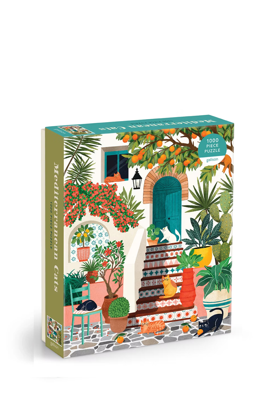 Mediterranean Cats Puzzle - 1000pc