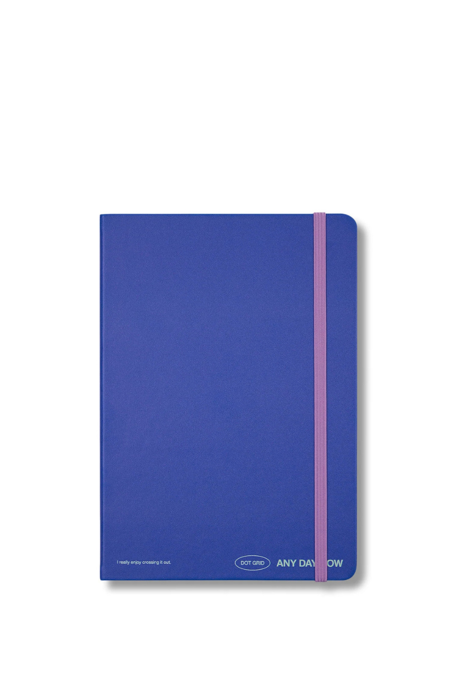 Any Day Now A5 Dot Grid Notebook - Indigo