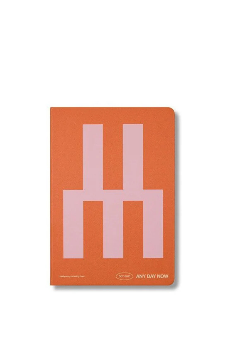 Any Day Now A5 Dot Grid Notebook - Coral