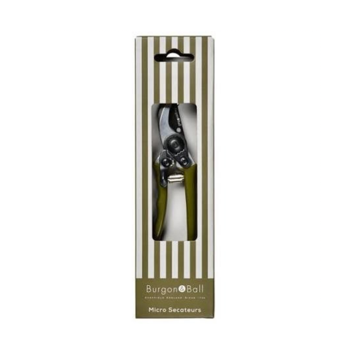 Burgon & Ball Collectors Micro Secateurs - Olive
