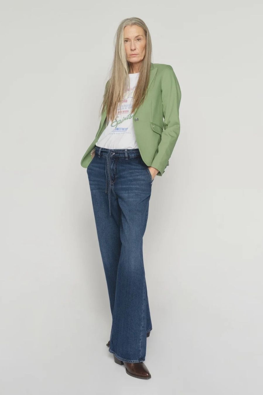 Mos Mosh Dara Verneza Jeans - Dark Blue