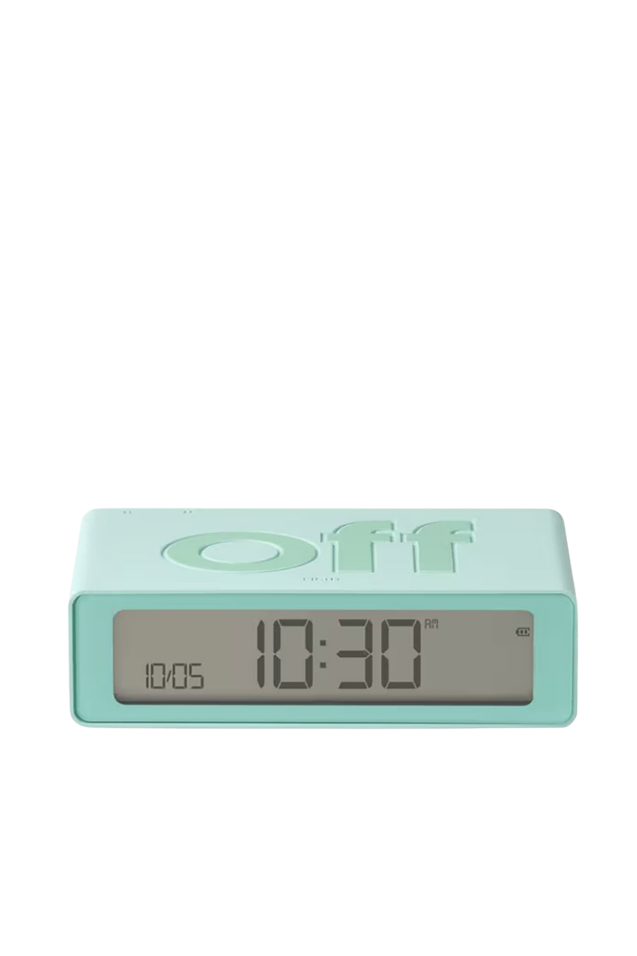 Lexon Flip Classic Alarm Clock - Mint