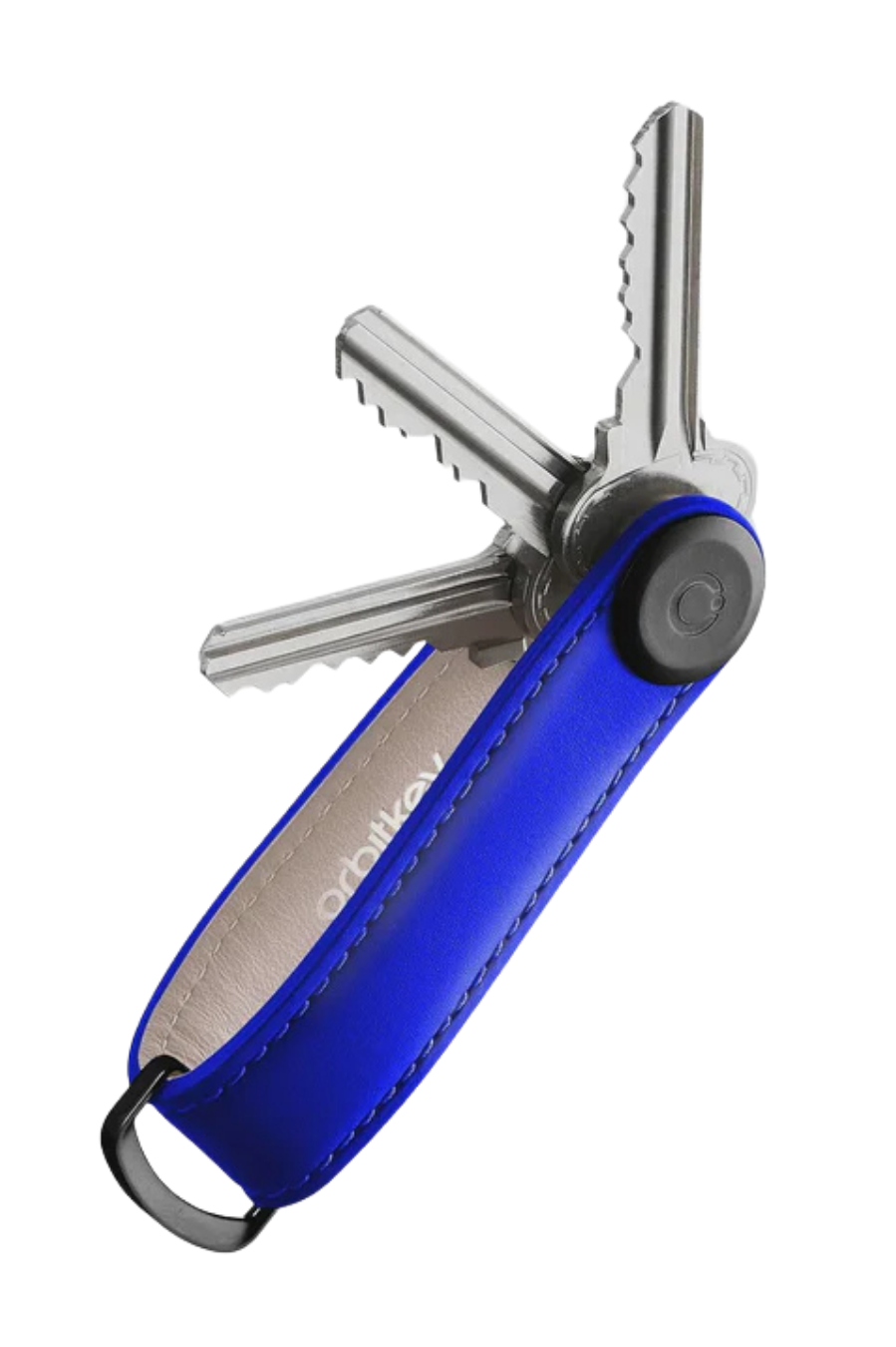 OrbitKey Key Organiser Leather - Ultramarine