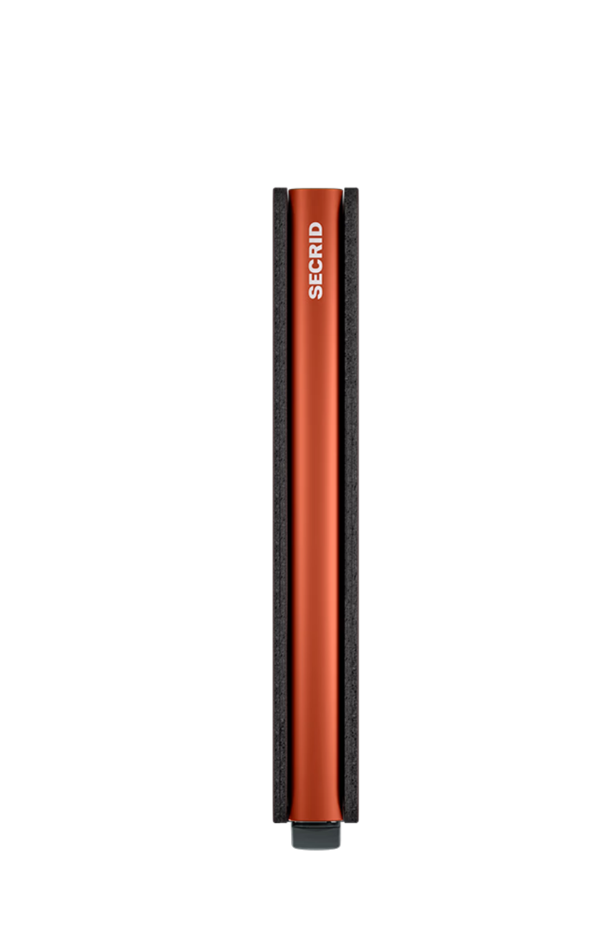 Secrid Slimwallet - Matte Truffle & Orange