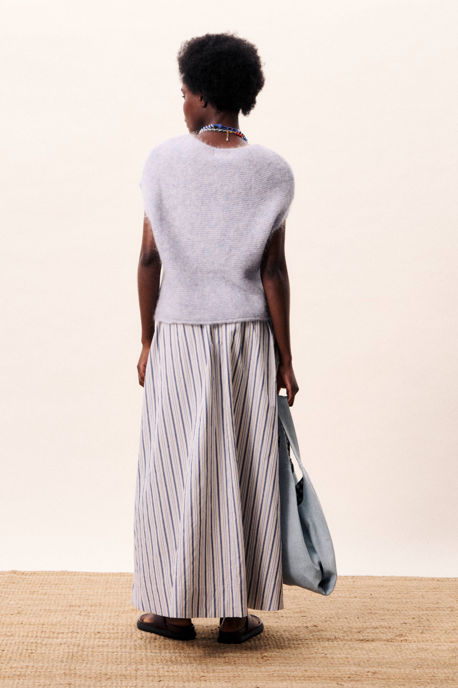 FRNCH Kailani Skirt - Blue Jean