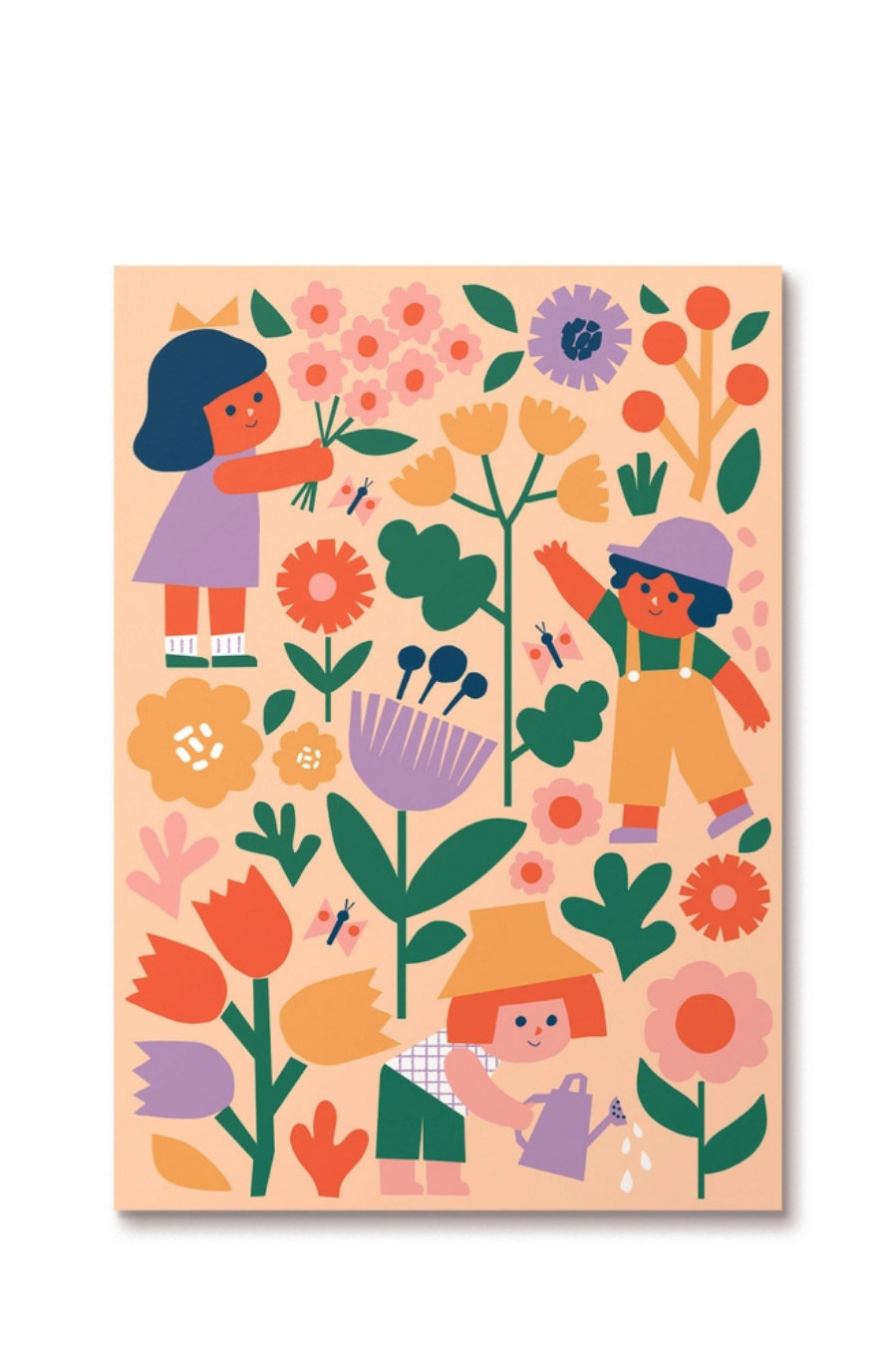 Kids Paint by Numbers - Flower Patch