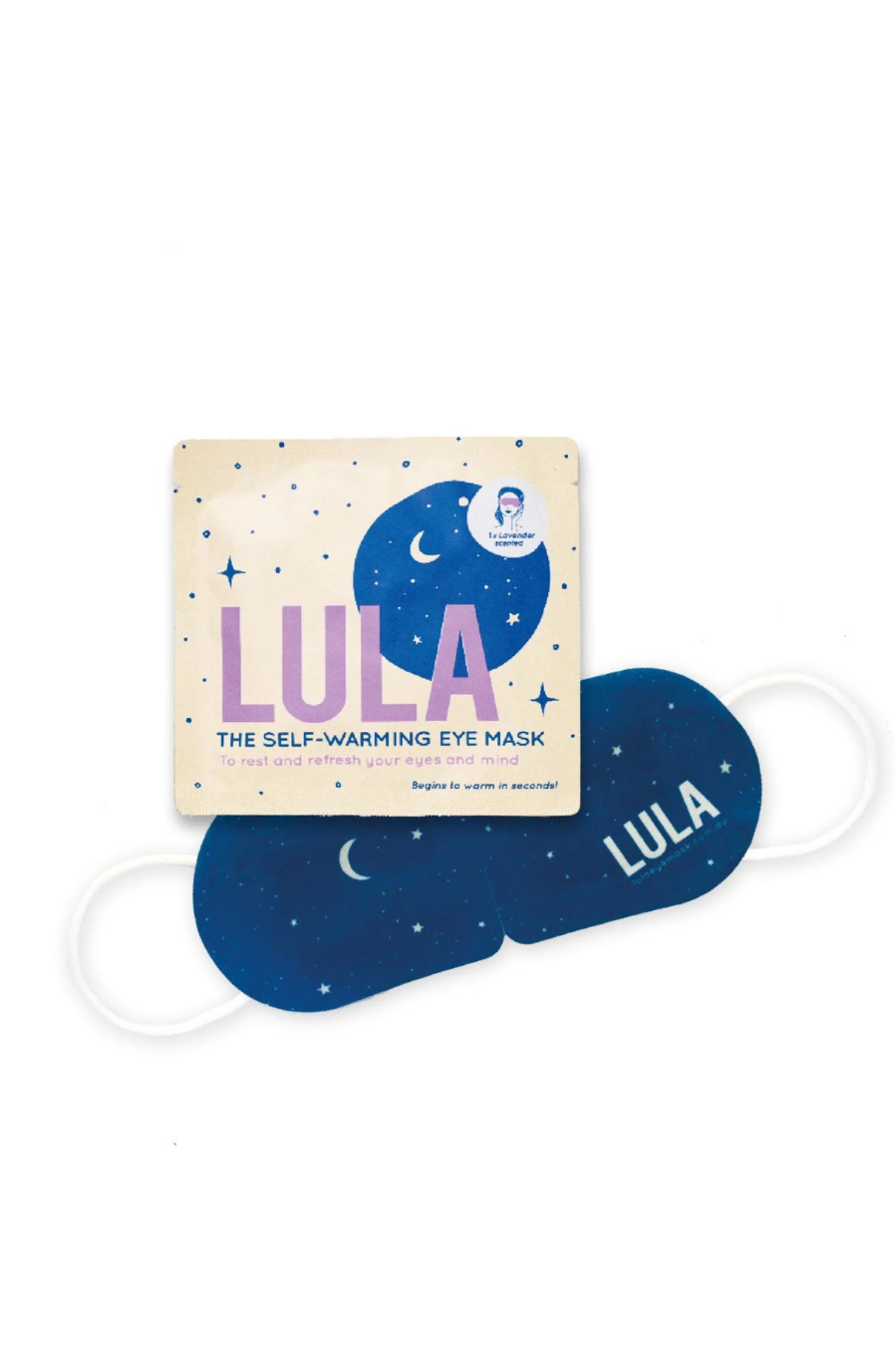 Lula Self Warming Mask 5pk - Lavender