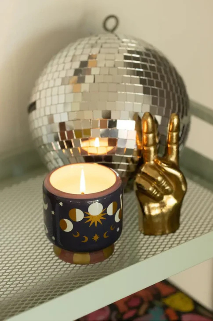 Paddywax A Dopo Moon Phases Candle - Jasmine &amp; Rose
