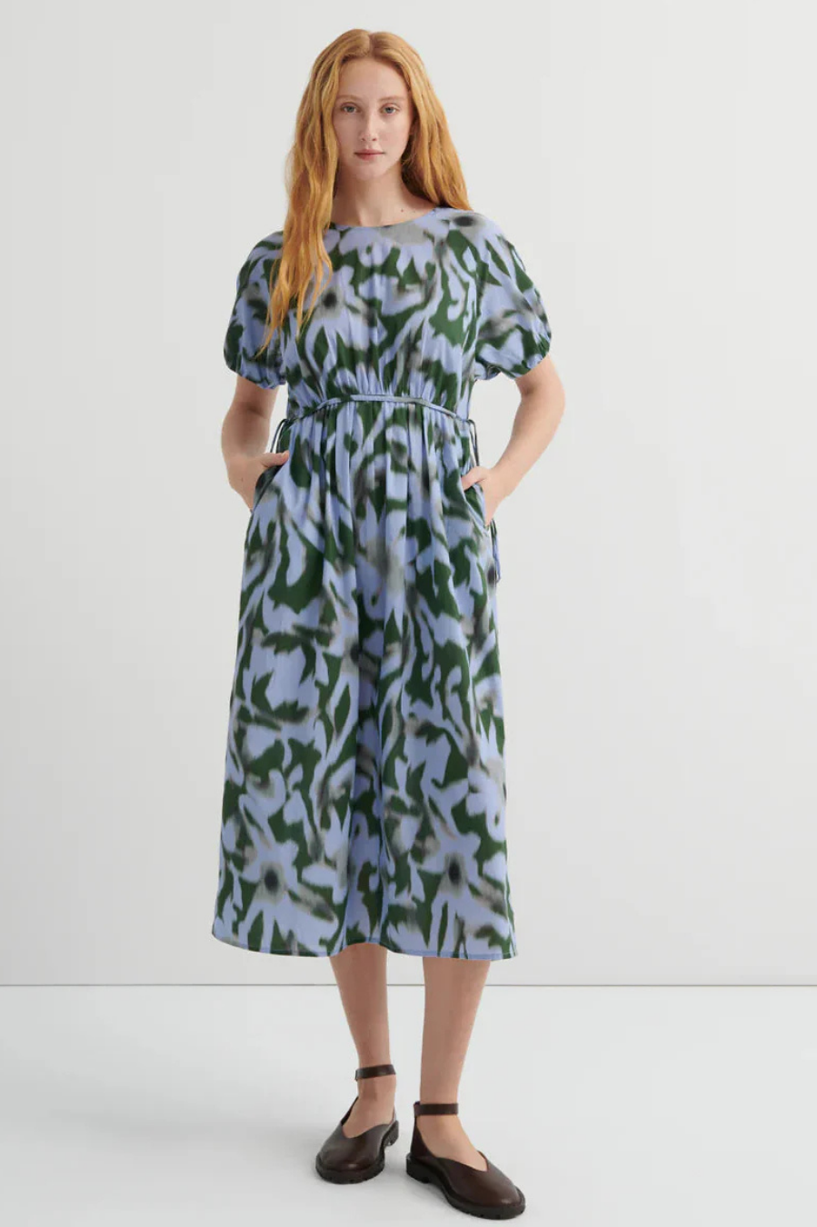 Kowtow Illustrate Dress - Misty Floral