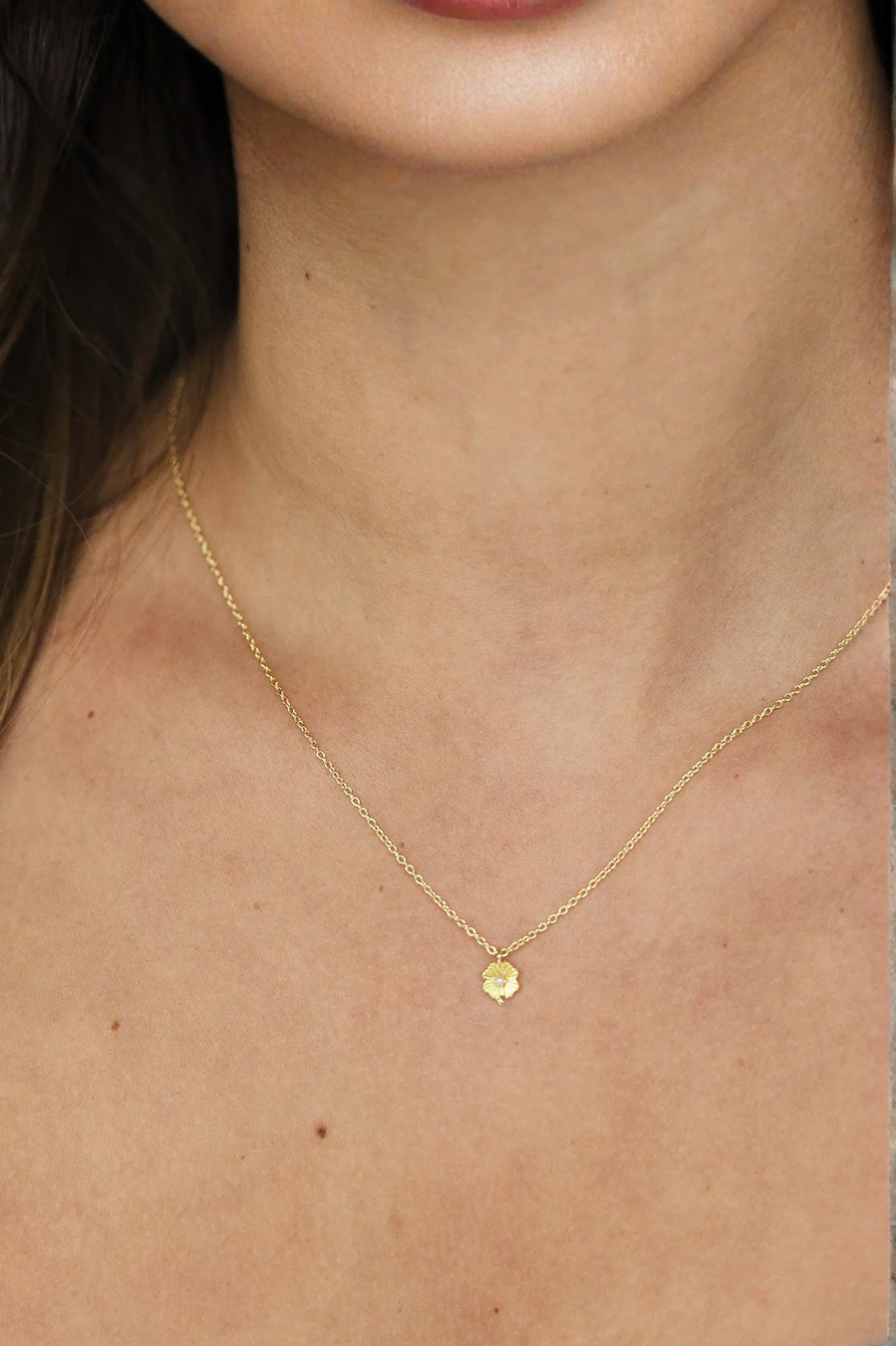 Sophie Love Lily Necklace - Gold
