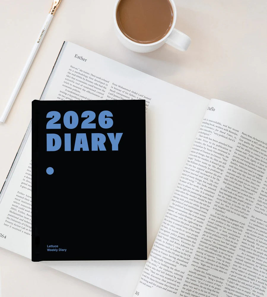 Lettuce 2026 Weekly Diary - Midnight