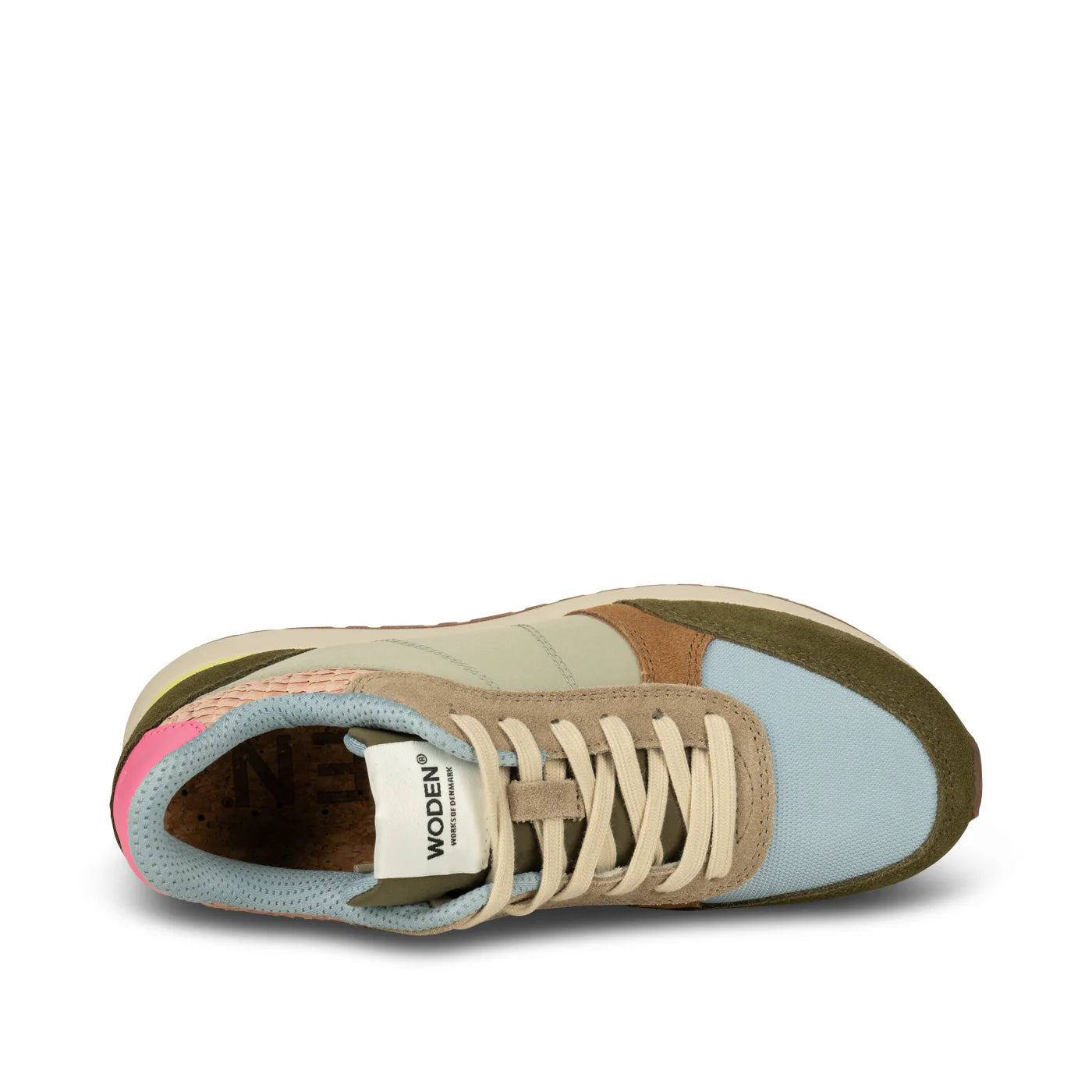 Woden Ronja Sneaker - Stone Multi