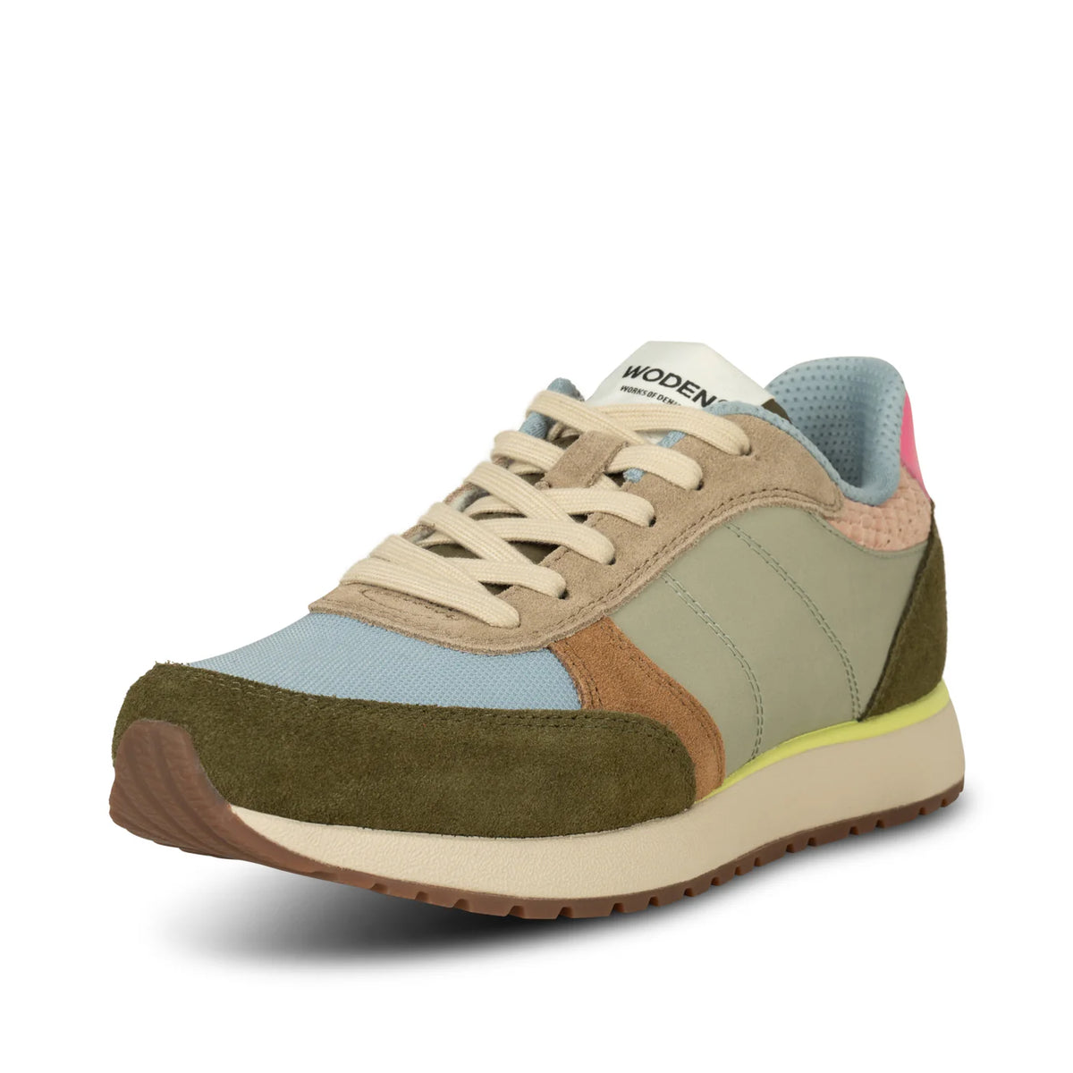 Woden Ronja Sneaker - Stone Multi