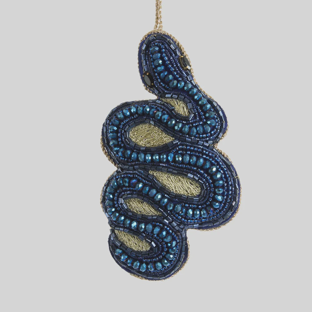 Christmas Decoration - Curling Adder Snake