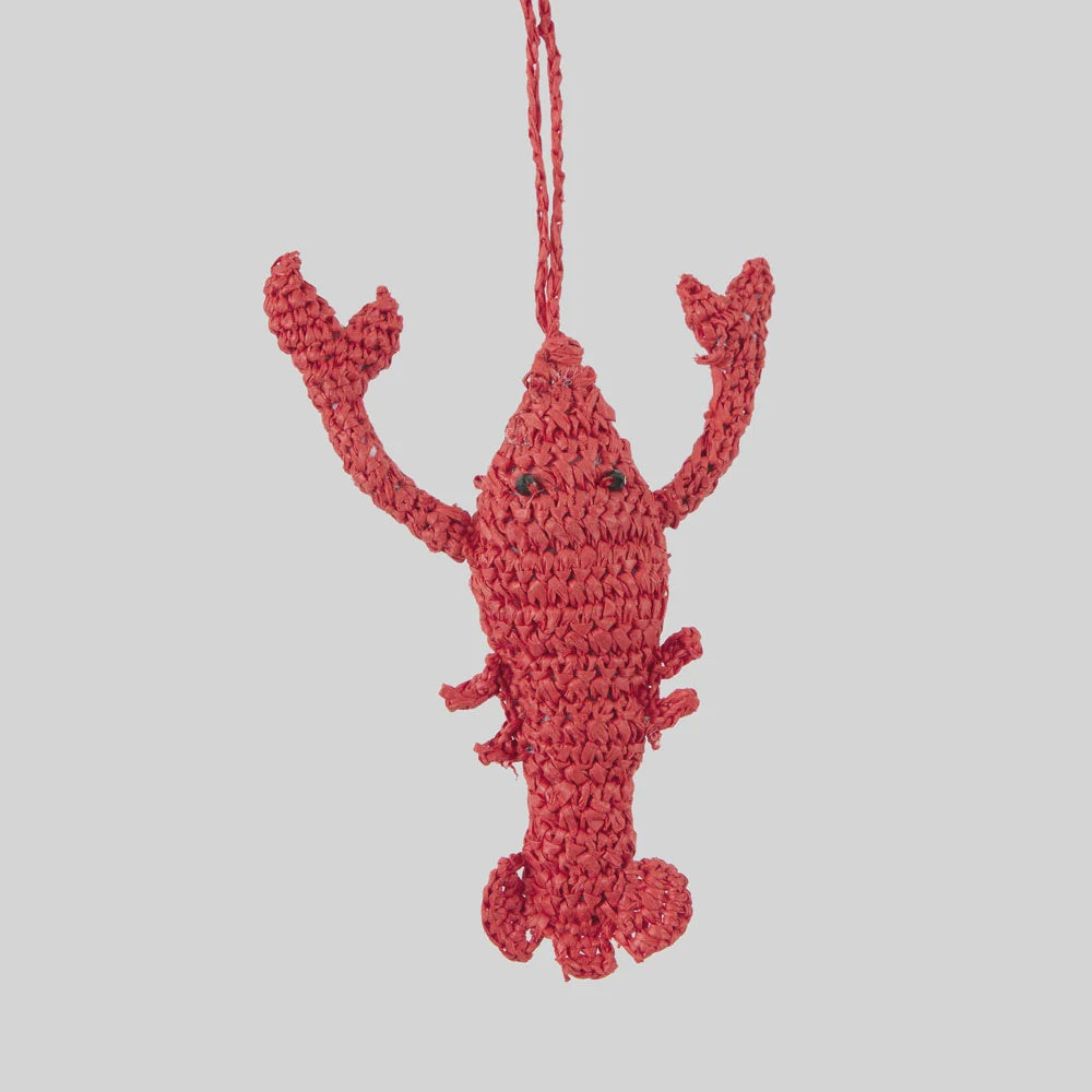 Christmas Decoration - Handmade Lobster
