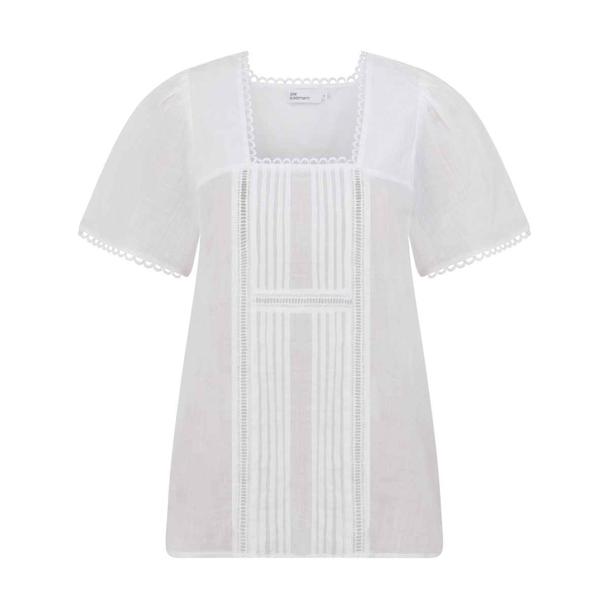 Zoe Kratzmann Yonder Top - Porcelain