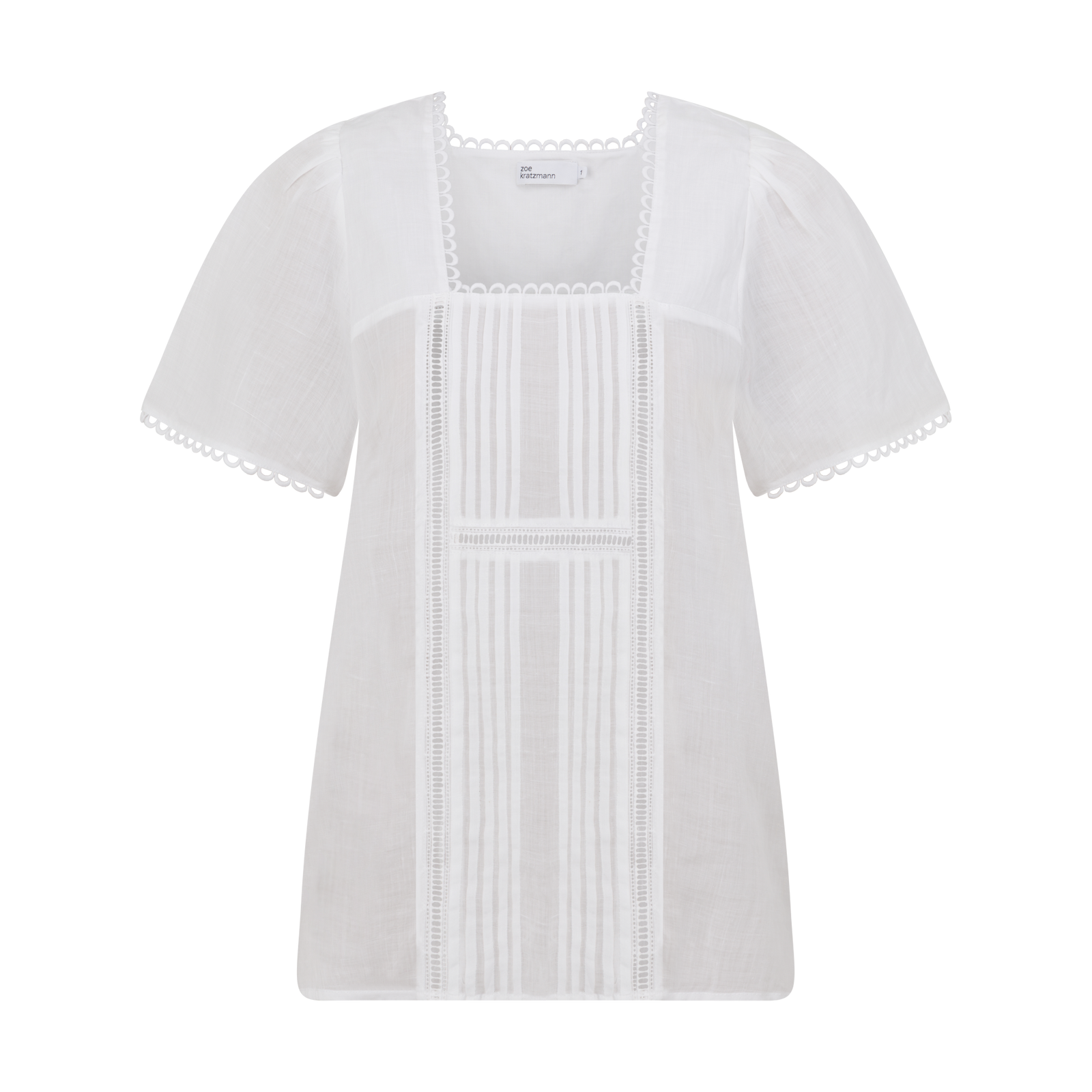 Zoe Kratzmann Yonder Top - Porcelain