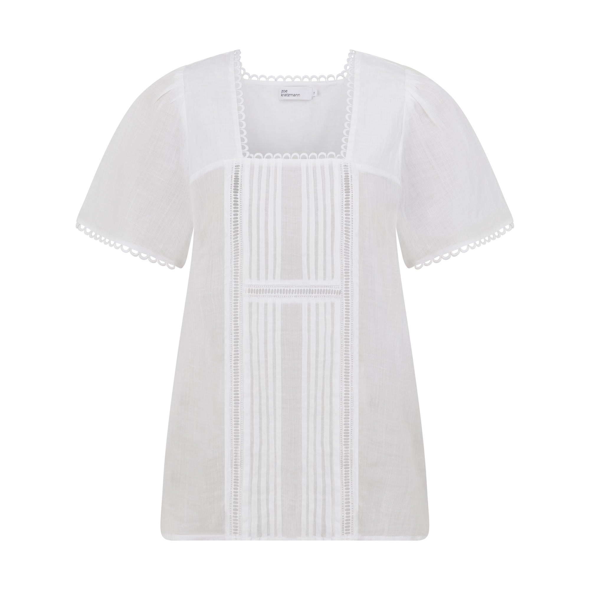 Zoe Kratzmann Yonder Top - Porcelain
