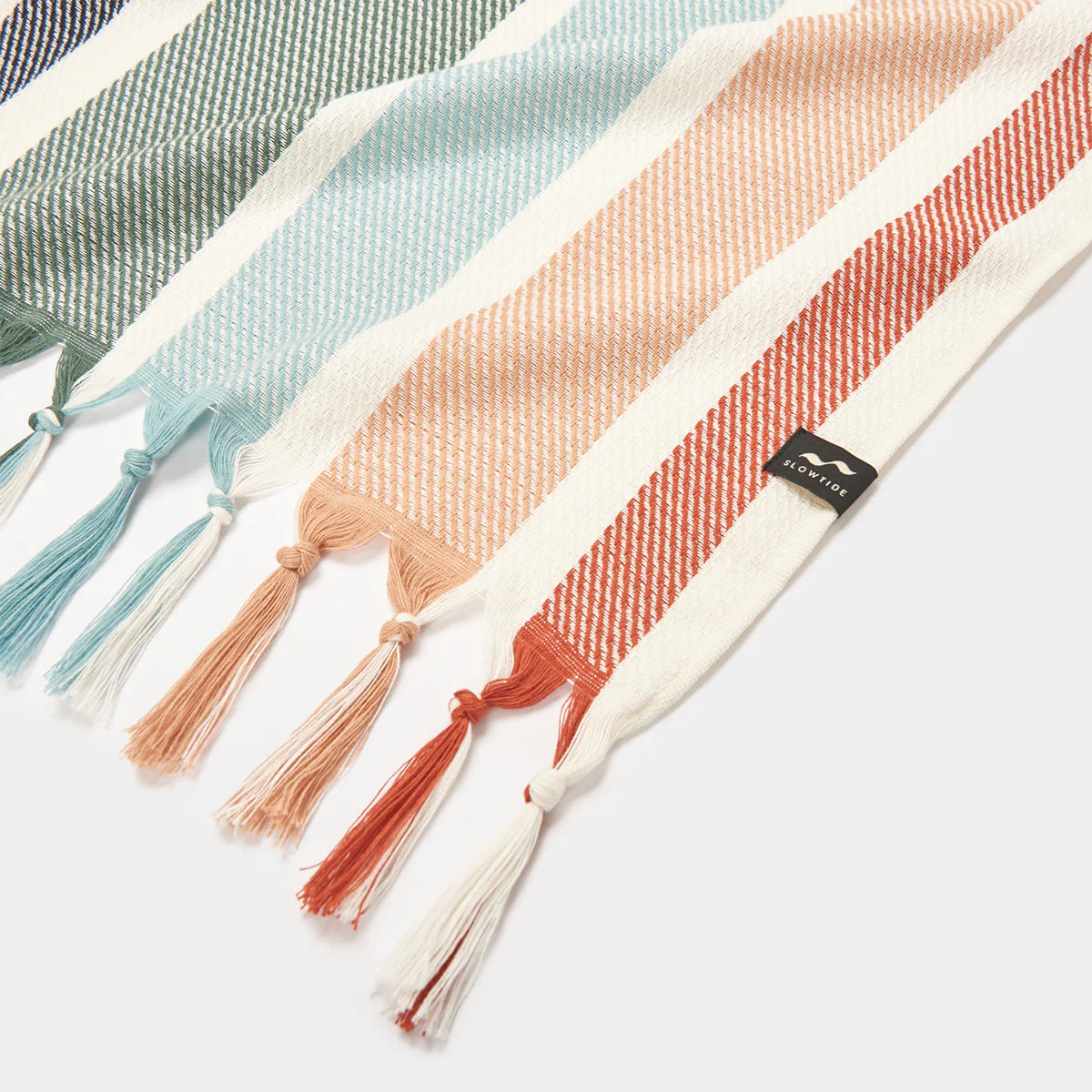 Slowtide Turkish Towel - Zoey Multi Stripe