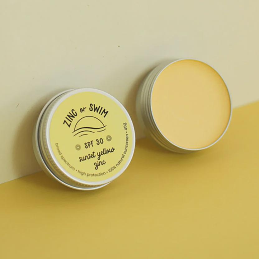 Zinc or Swim SPF30 Zinc 45g - Yellow
