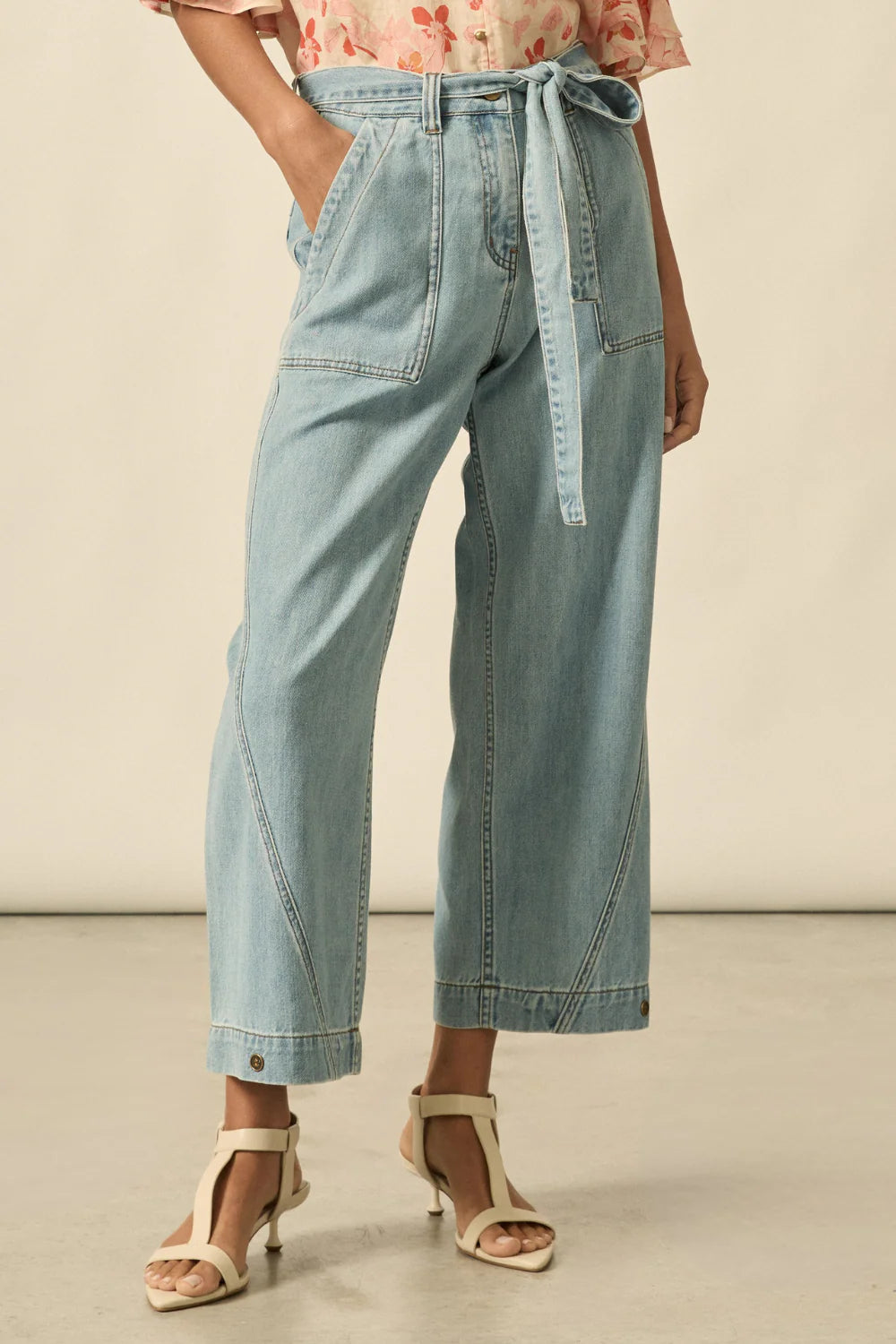 Zoe Kratzmann Embark Jean - Light Washed Denim
