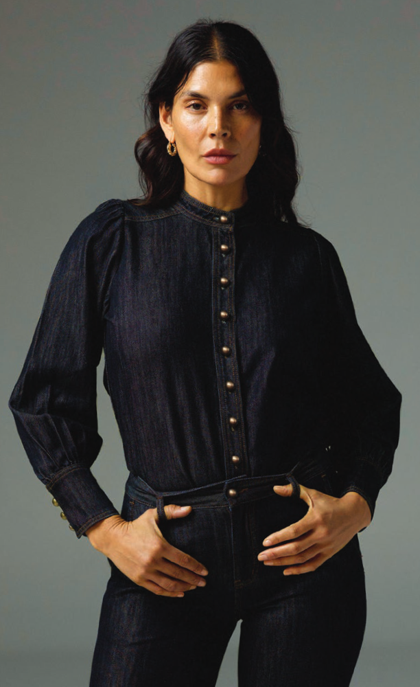 Zoe Kratzmann Hanker Top - Dark Denim
