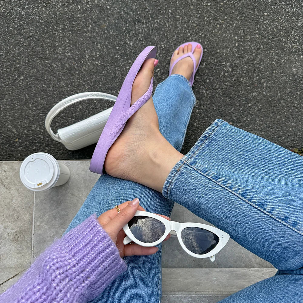 Archies Arch Support Jandals - Lilac