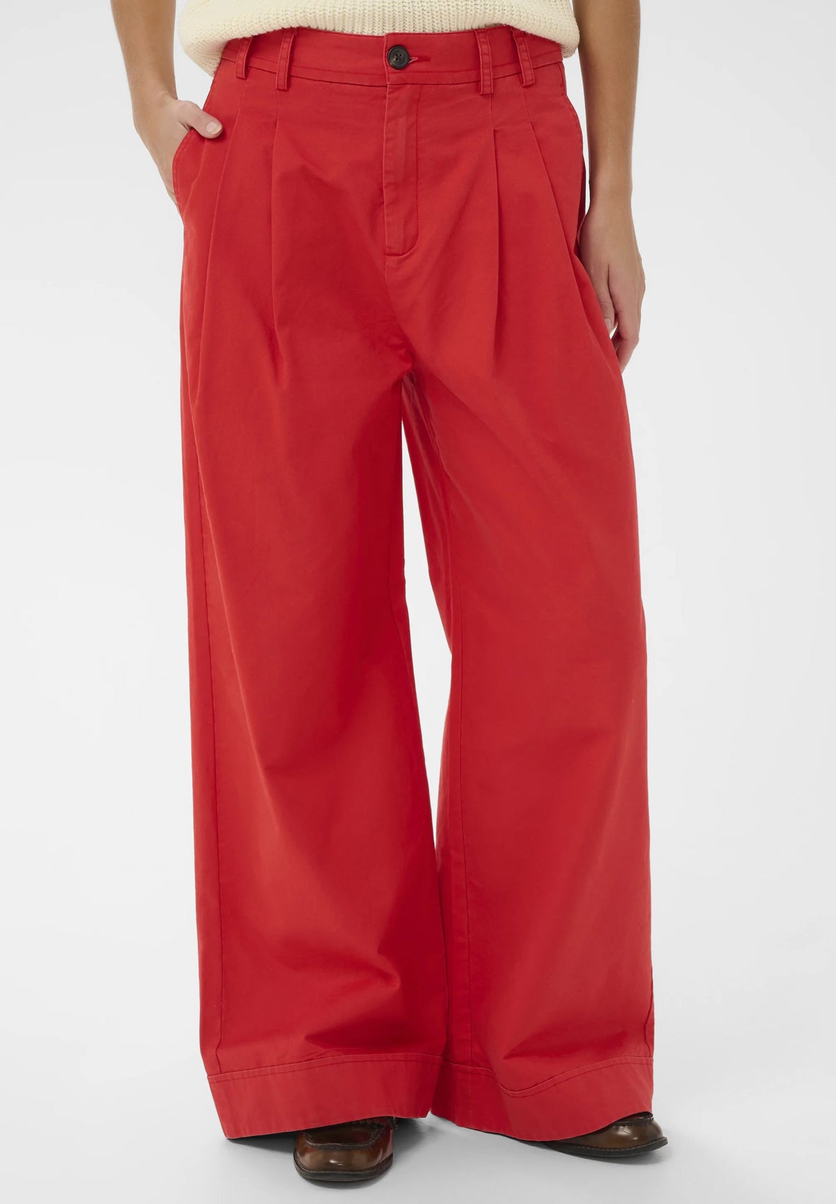 Saint Tropez Parker Pants - Valiant Poppy