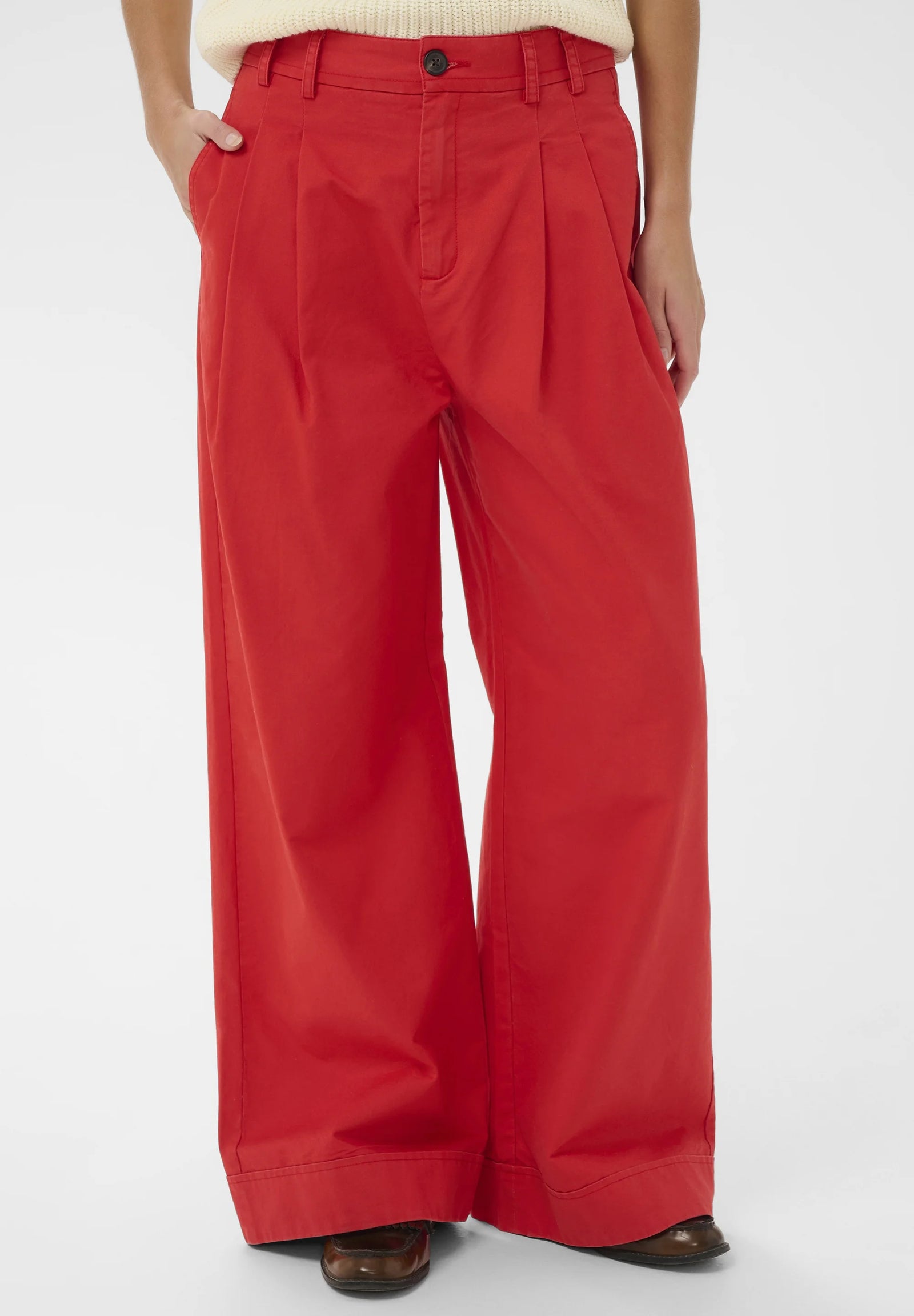 Saint Tropez Parker Pants - Valiant Poppy